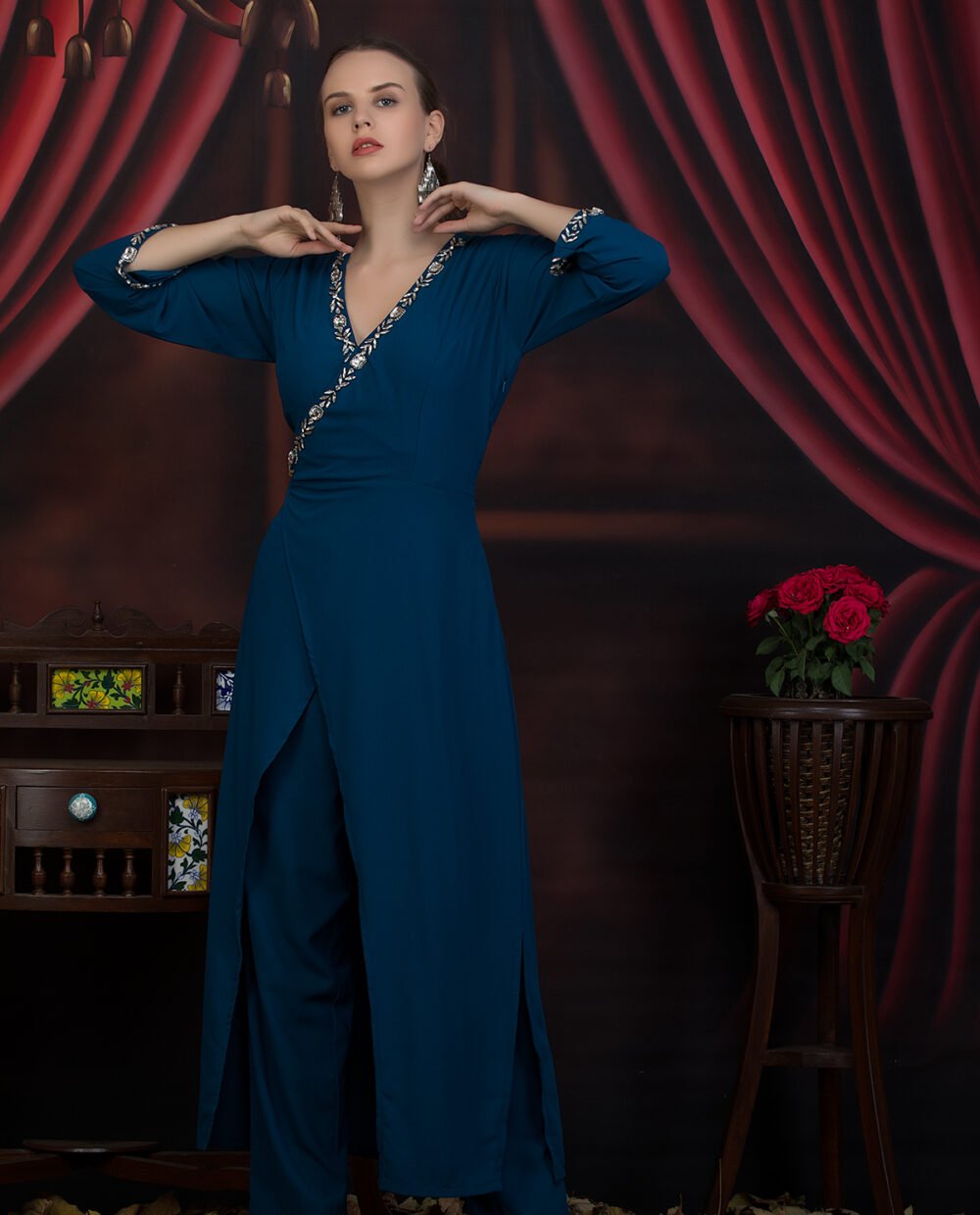 Lavender Kaftan dress - Image 2