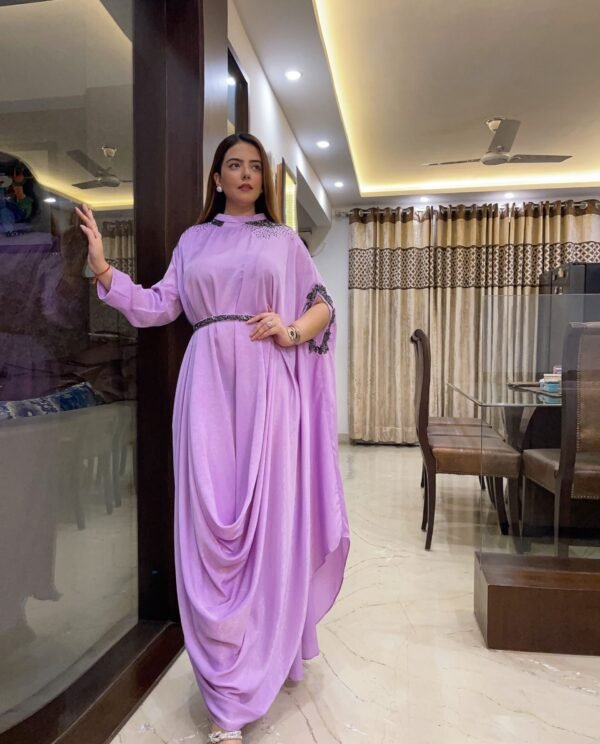 Lavender Kaftan dress