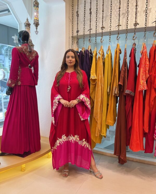 Rouge Royale Embroidered Kaftan