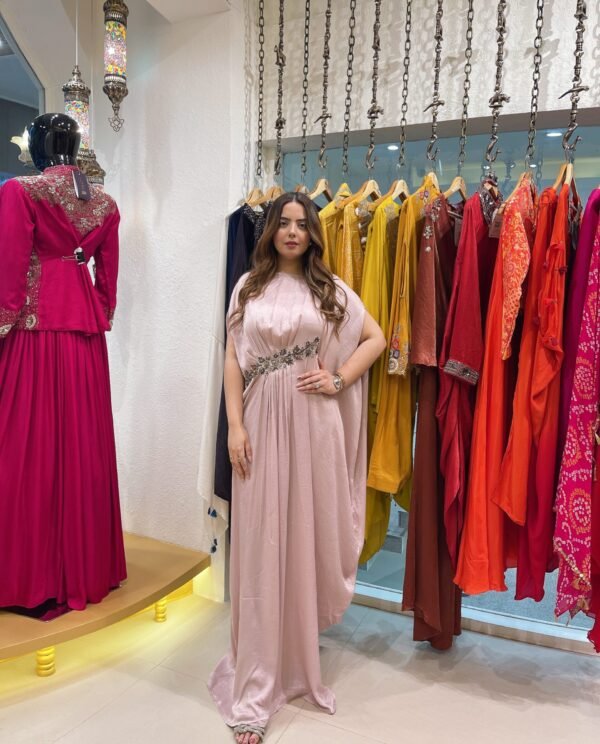 Long Gown with Embellishments